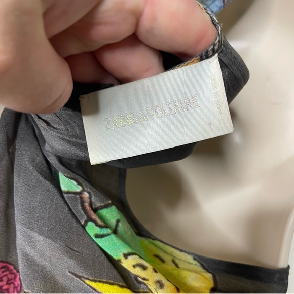 Zadig & Voltaire Tsukasa Ohtake cowboy theme Rory sleeveless dress RARE sz S - Picture 8 of 11